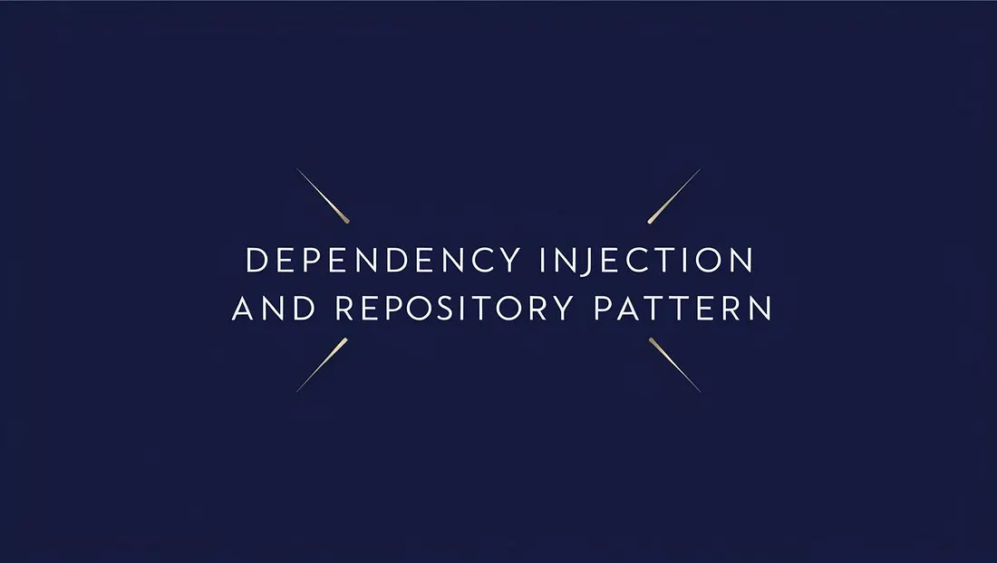 Understanding Dependency Injection and Repository Pattern