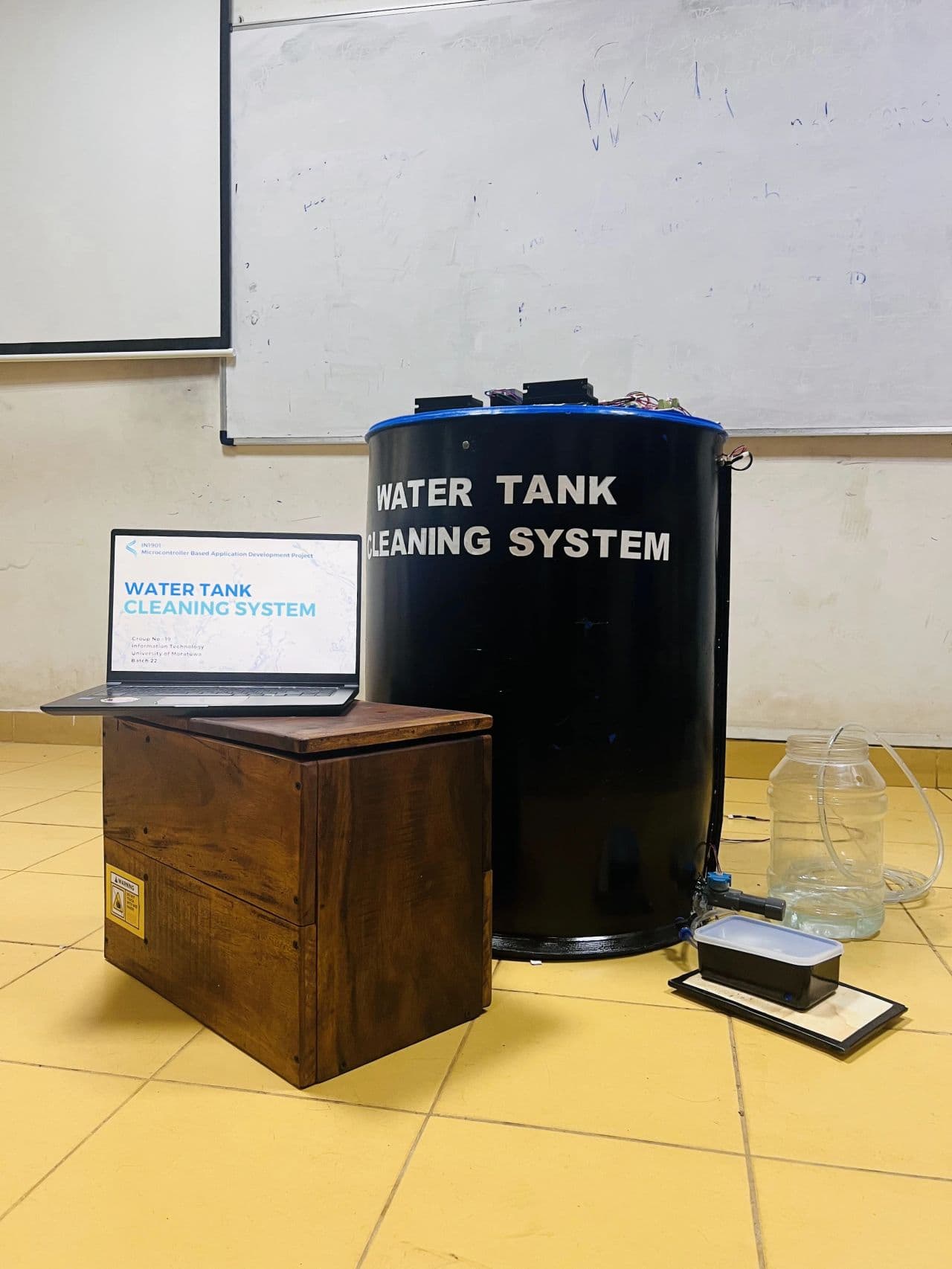 Water Tank Cleaning System